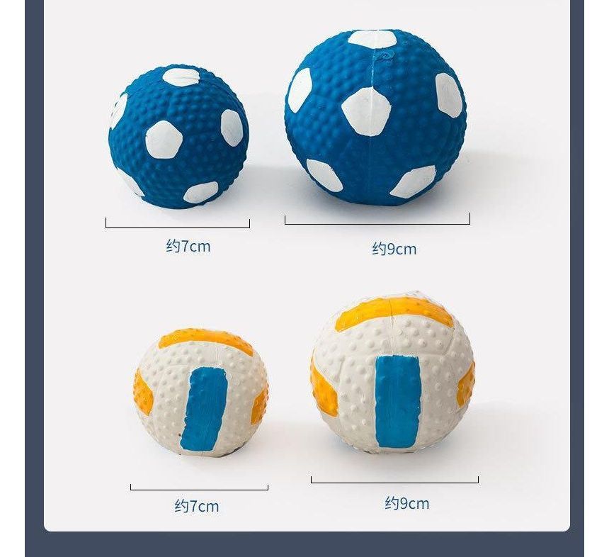 Cissilli - Ball Pet Chew Toy (verschillende designs)