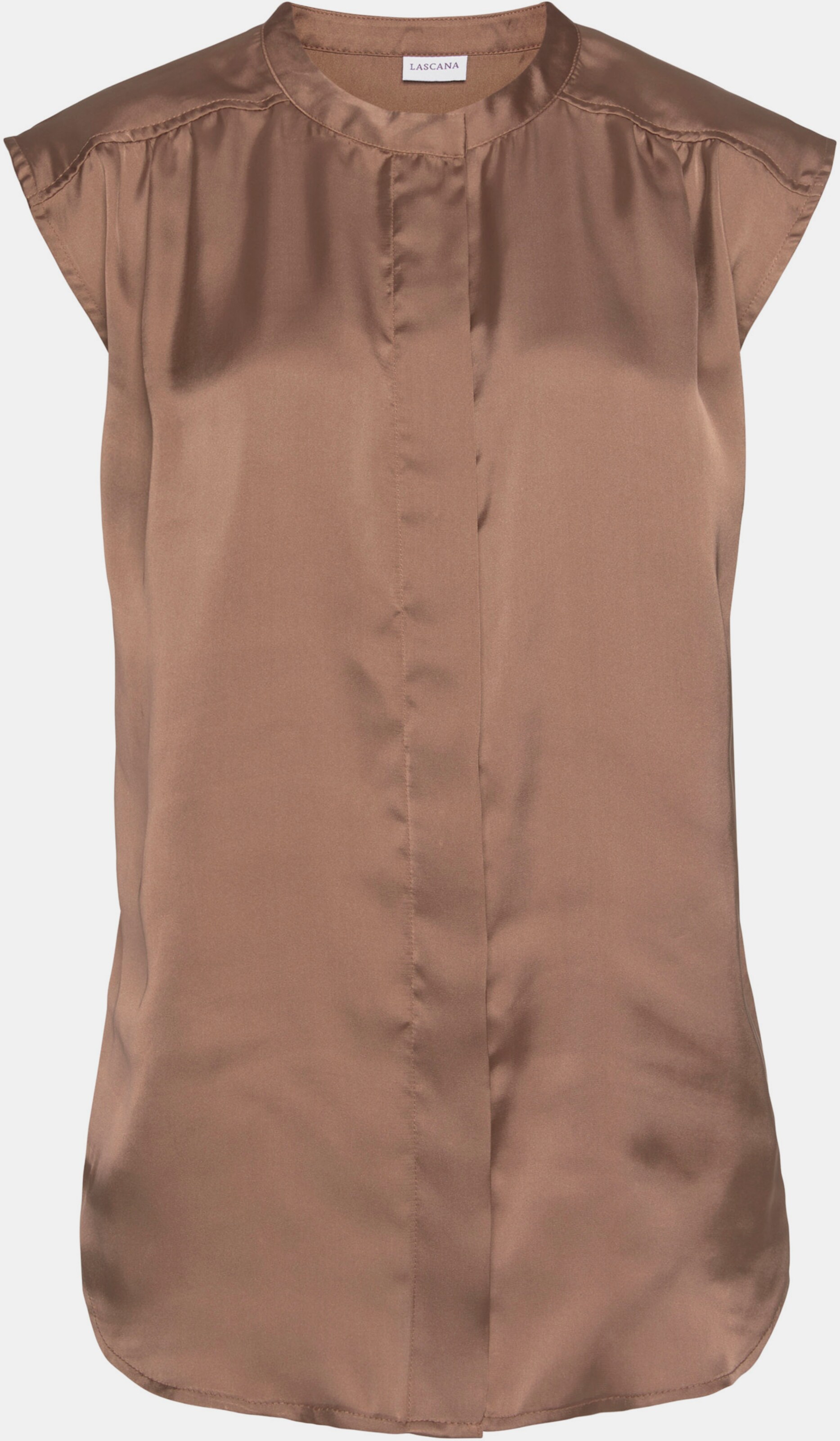 Satinbluse