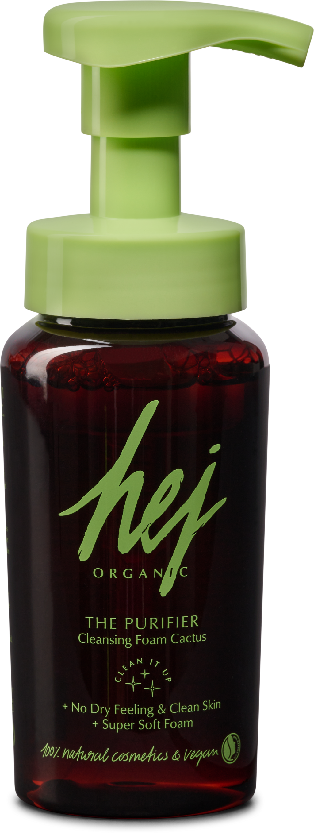 HEJ ORGANIC  Cactus Purifying Cleansing Foam, 150 ml