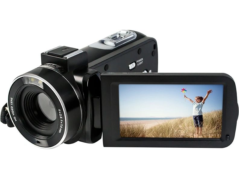 Agfa Videokamera Realimove CC2700 Camcorder mit einer Auflösung von 2.7K