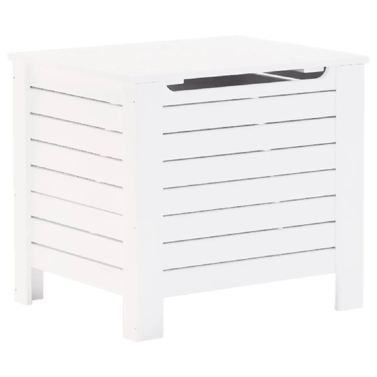 VidaXL Boîte de rangement RANA - Blanc