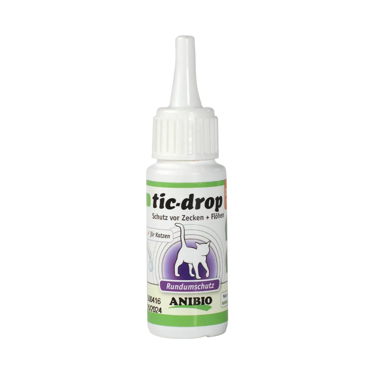 Anibio Tic Drop mod lopper og flåter hos katte - 30 ml