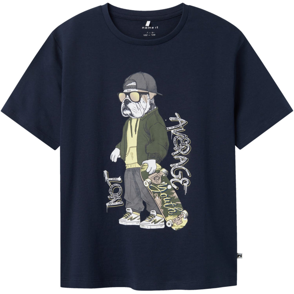 Køb Name It Navy Blazer Teaske T-Shirt