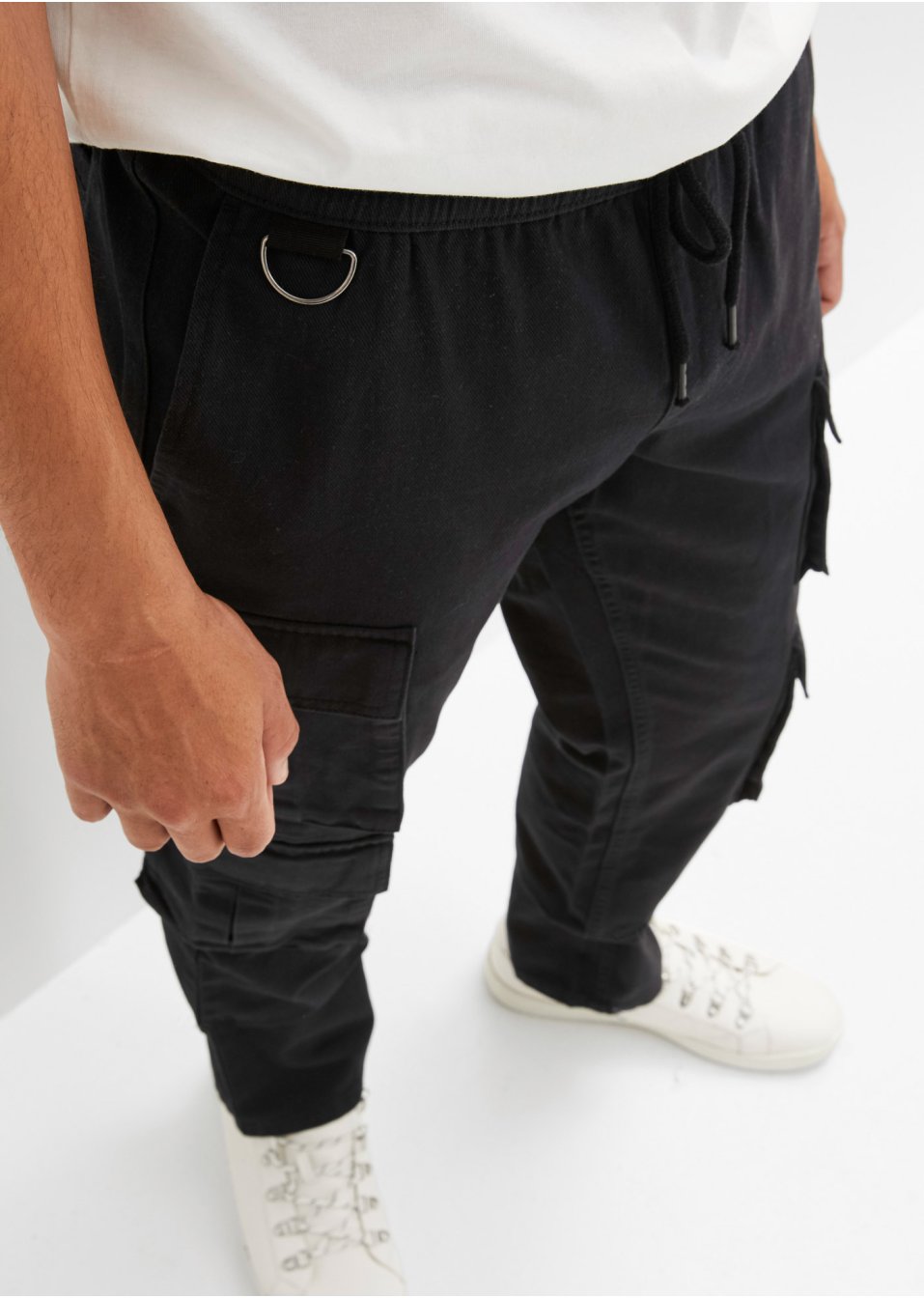 Pantalon cargo Regular Fit, Straight