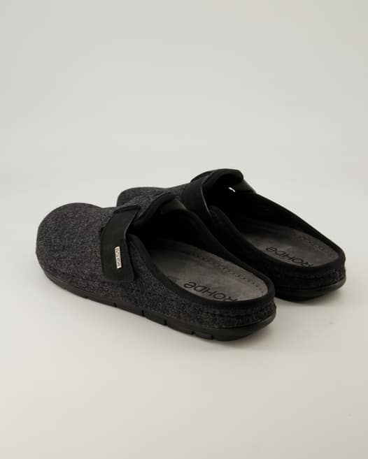 Rohde 6741/90 Hausschuhe in Schwarz