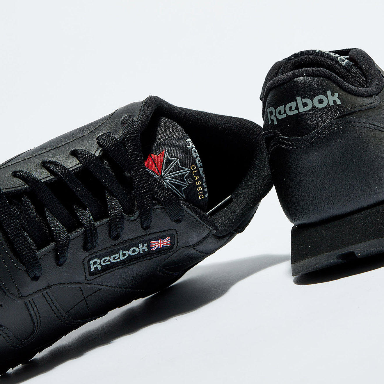 Reebok Baskets en Cuir Cl Lthr Basique 3912 noires