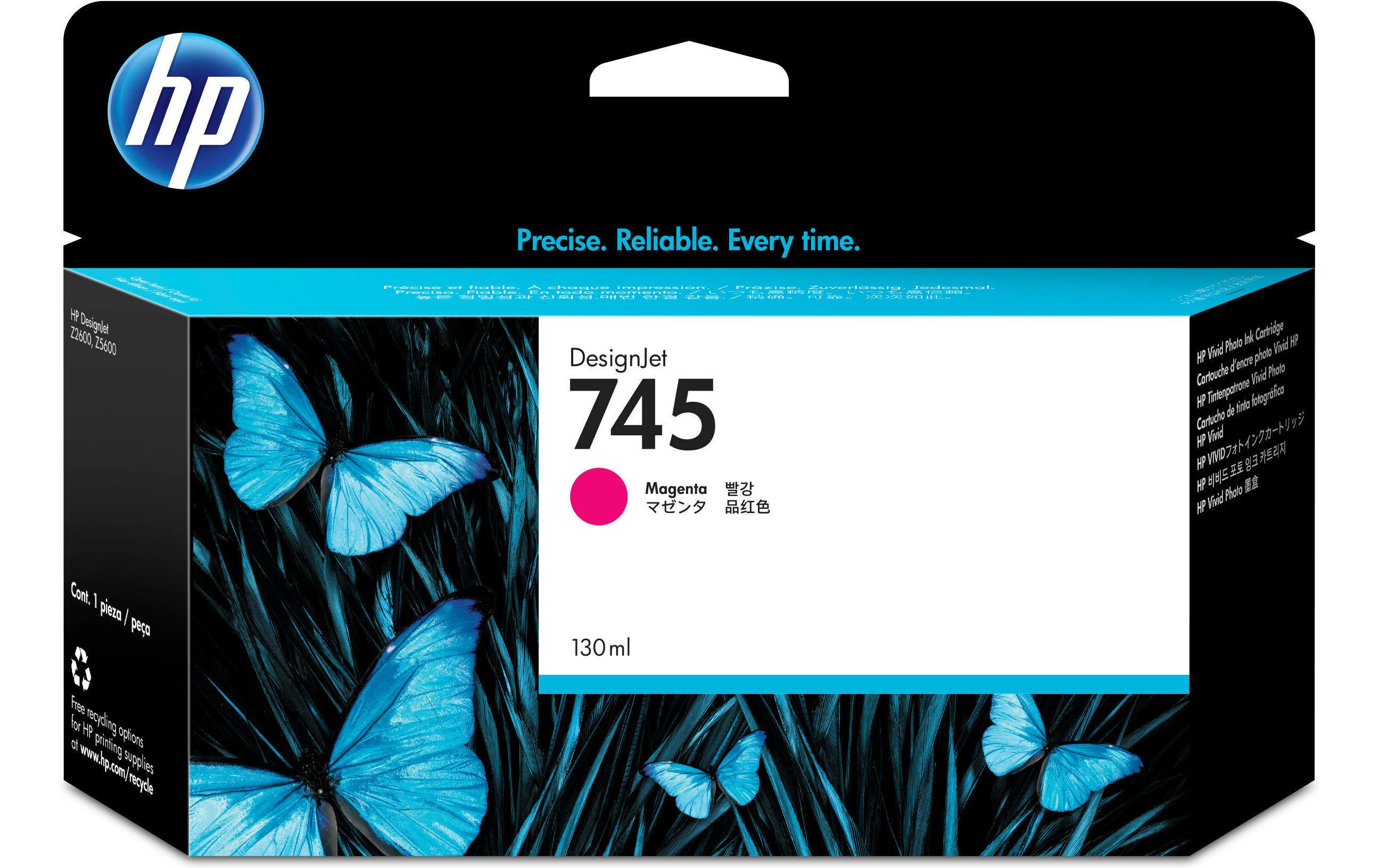 Tinte Nr. 745 (F9J95A) Magenta<br>Druckerpatrone