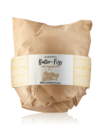 puremetics Lichaamsverzorging Butter-Fizz Badebombe Hot Apple Pie 220g