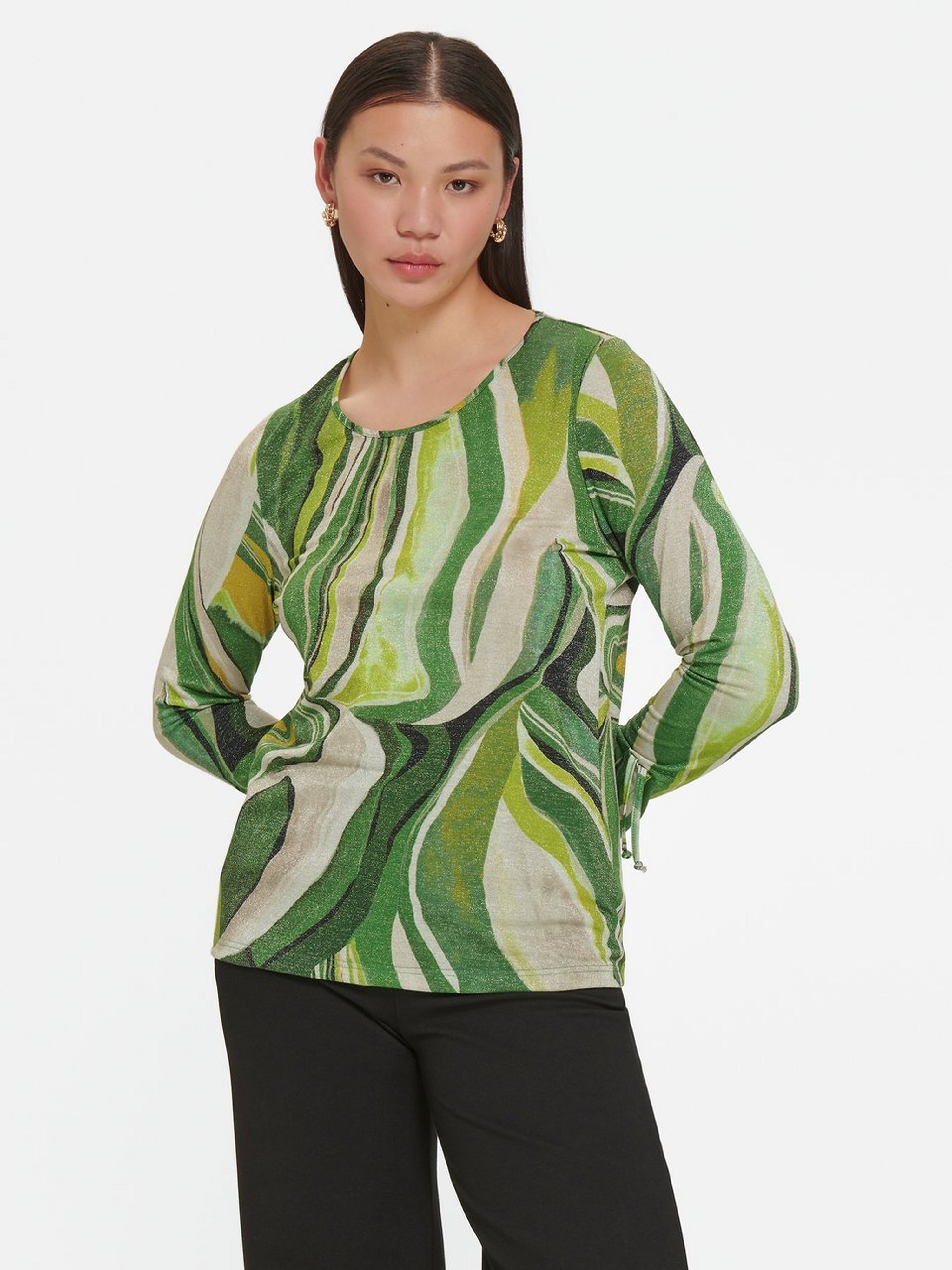 Rundhals-Shirt