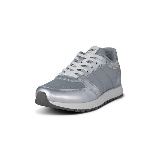 Woden Ronja Metallic Sneakers, Silver, 42