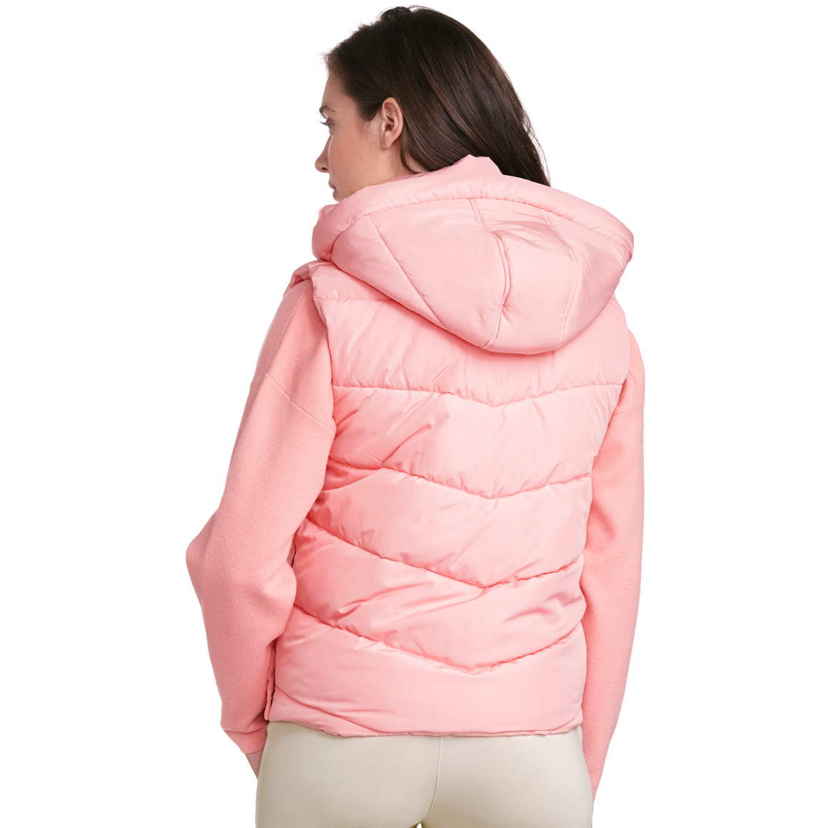 Gina Collection Damen Weste in Unifarben rosa