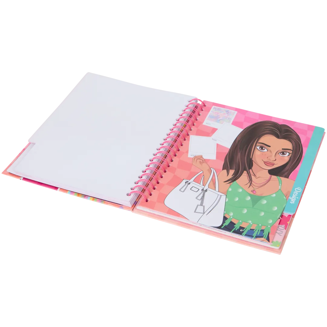 Livre de coloriage Selfie Girls Creative Designer