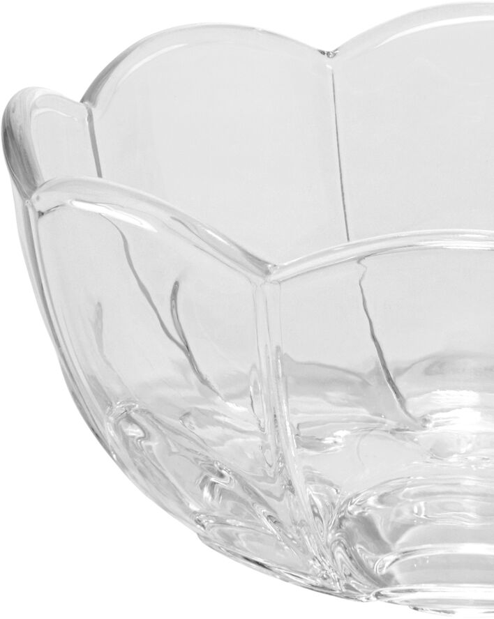 Holmegaard Lily Fyrfadsstage Ø7 cm klar Transparent