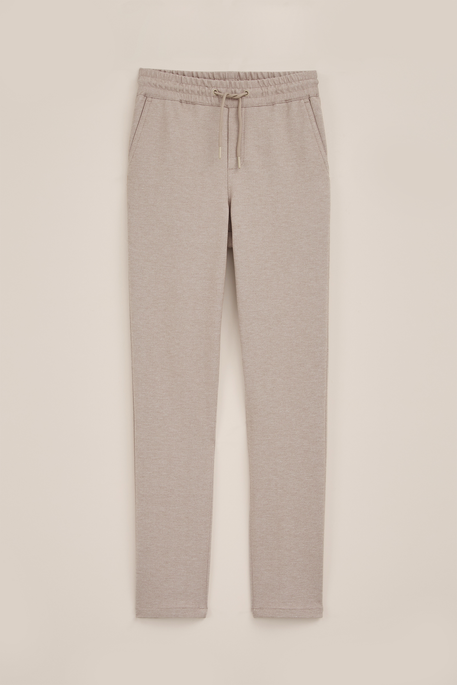 Jongens slim fit pantalon WE Fashion Lichtbruin
