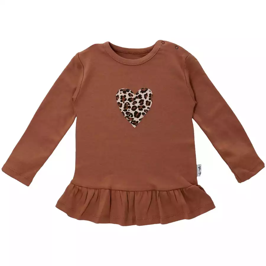 Baby Sweets Shirt Langarm Lieblingsstücke braun