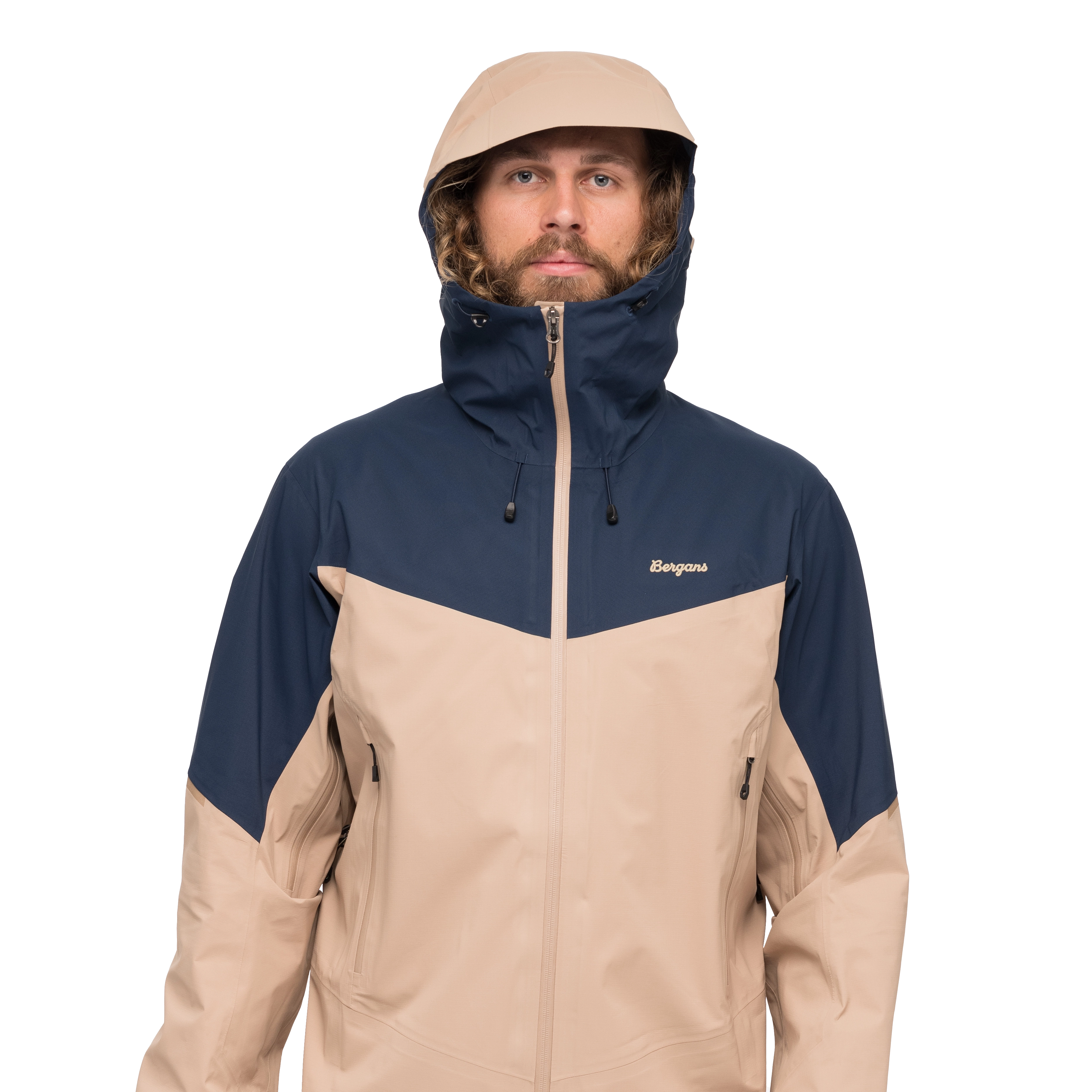 Rabot Allround 3L Shell Jacket Men Warm Sand / Navy Blue