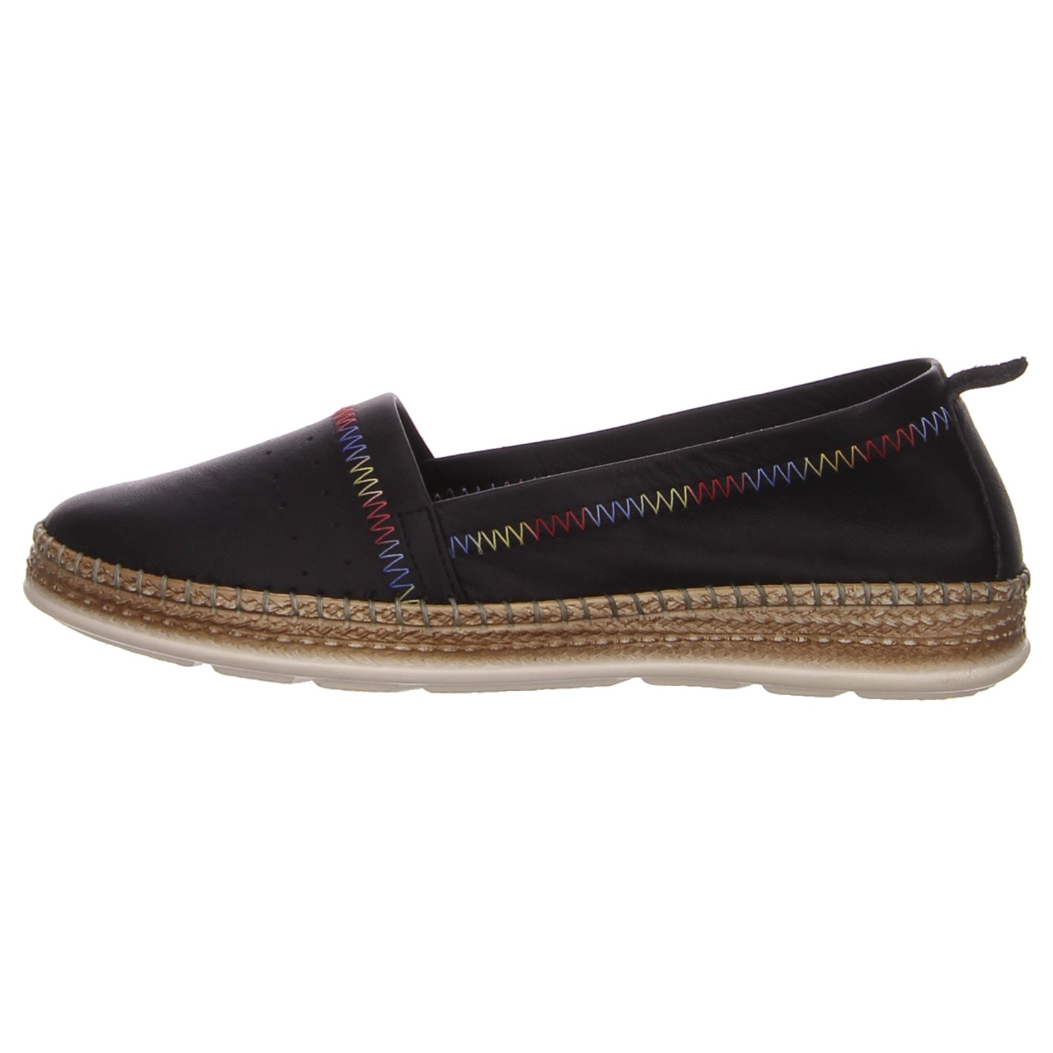 elbandi Espadrilles schwarz schwarz