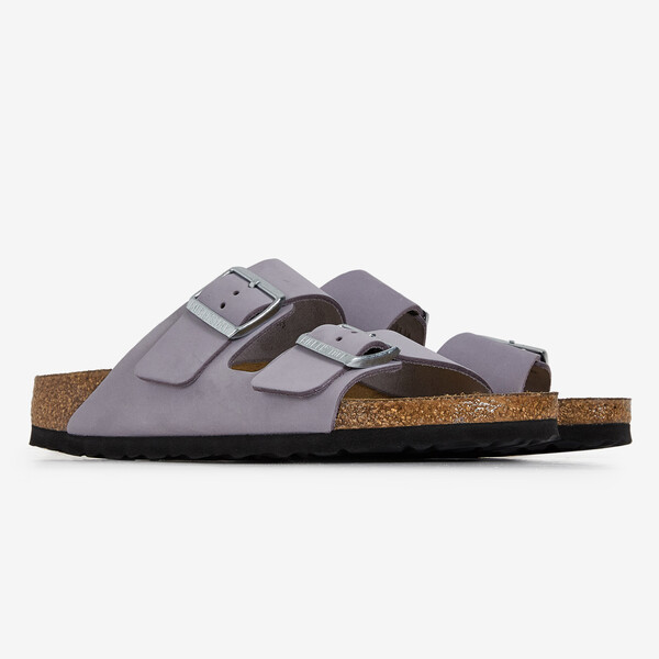 BIRKENSTOCK ARIZONA NUBUCK PURPLE FOG