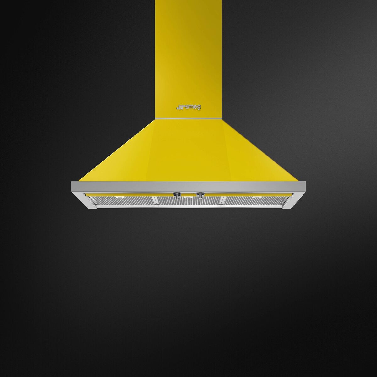 KPF9YW Portofino kjøkkenvifte 90 cm, gul