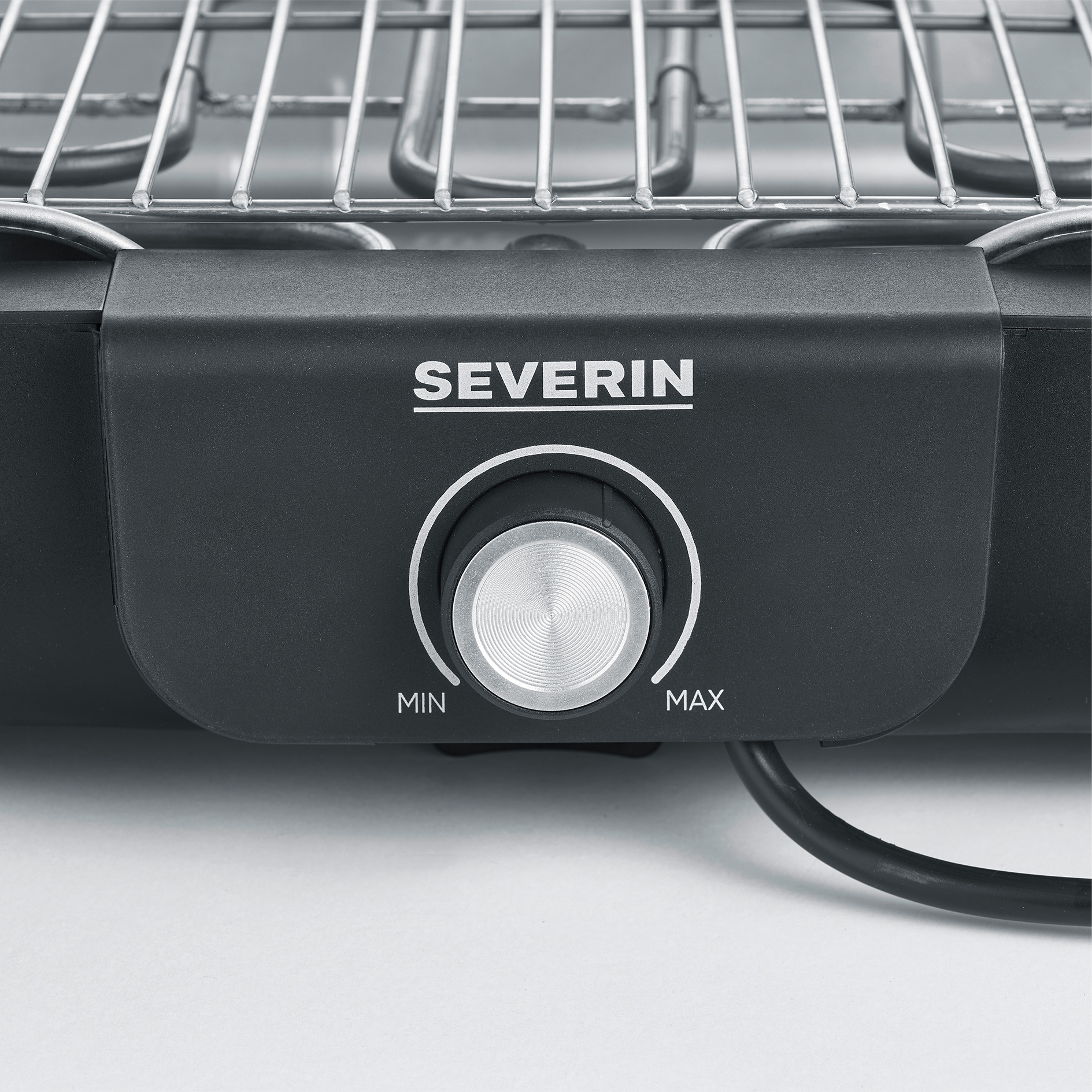 SEVERIN Tischgrill PG 8554 - schwarz - mit Grillrost