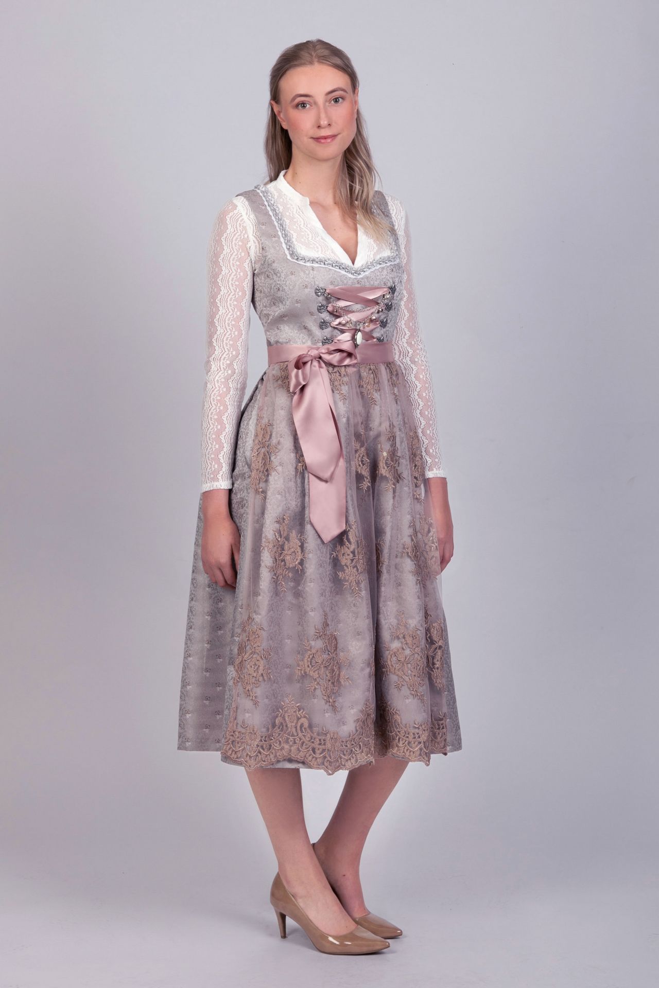 Langes Dirndl 2-teilig Aurelie