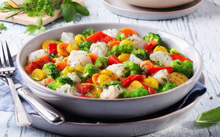 bofrost*lowCARB Bunte Fisch-Gemüse-Pfanne (11569) | online bestellen!