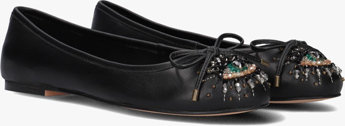 KURT GEIGER LONDON zwarte kurt geiger london ballerina's eye emb ballerina