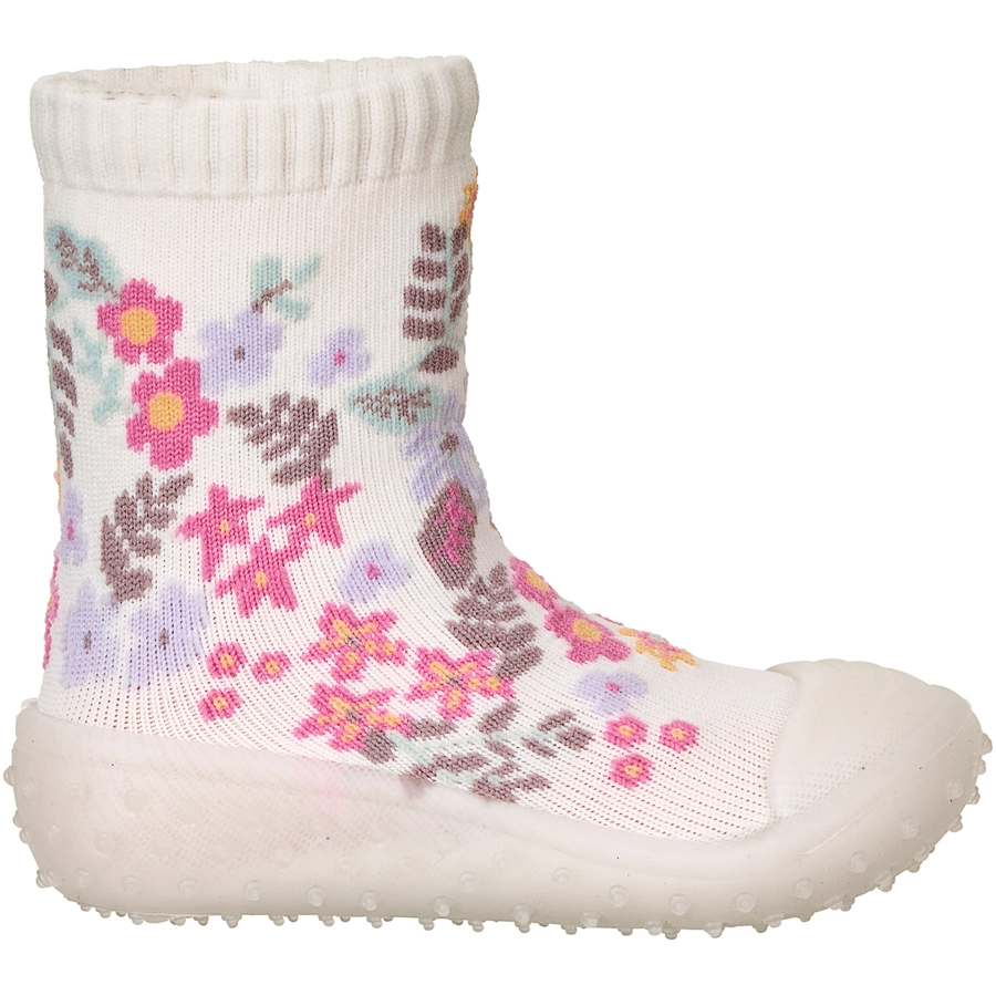 Sterntaler Adventure-Socks Blüten ecru