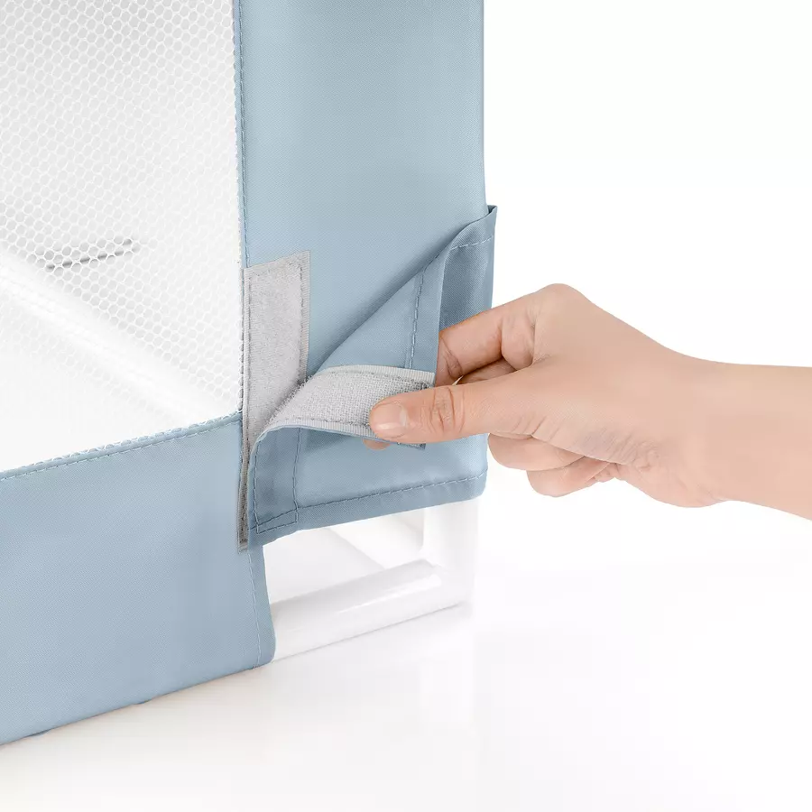 reer Bettgitter Sleep'n Keep 100 cm,  blau  grau