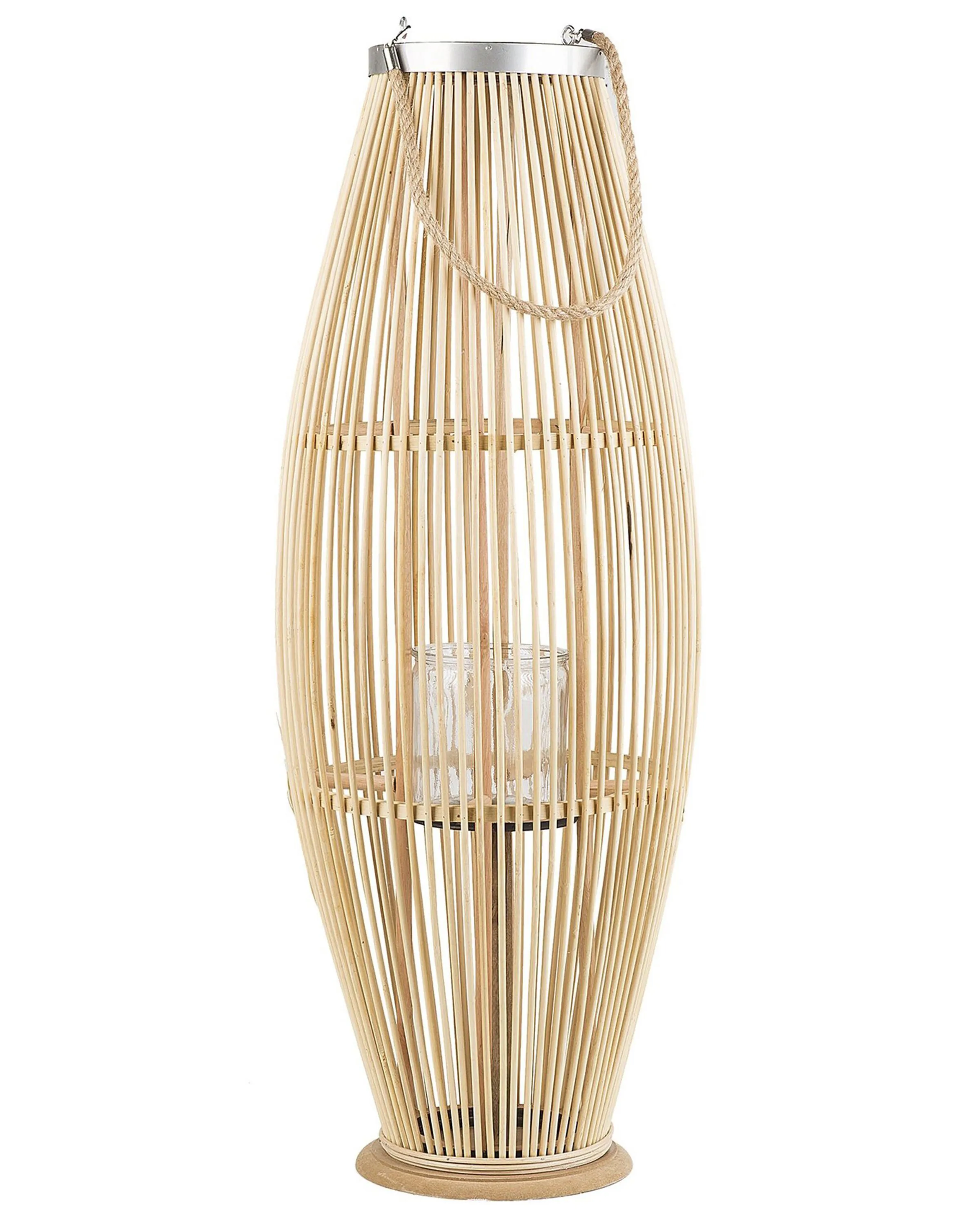 Lantaarn TAHITI Bamboehout 84 cm Natuurlijk