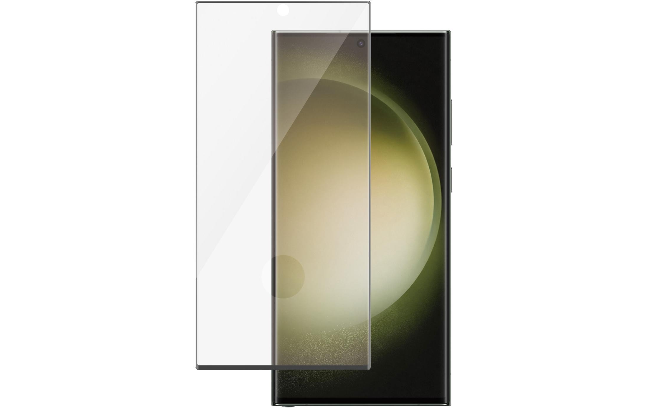 Displayschutz Ultra Wide Fit S23 Ultra mit ApplicatorDisplay-Schutzfolie für das Samsung Galaxy S23 Ultra mit Montagehilfe