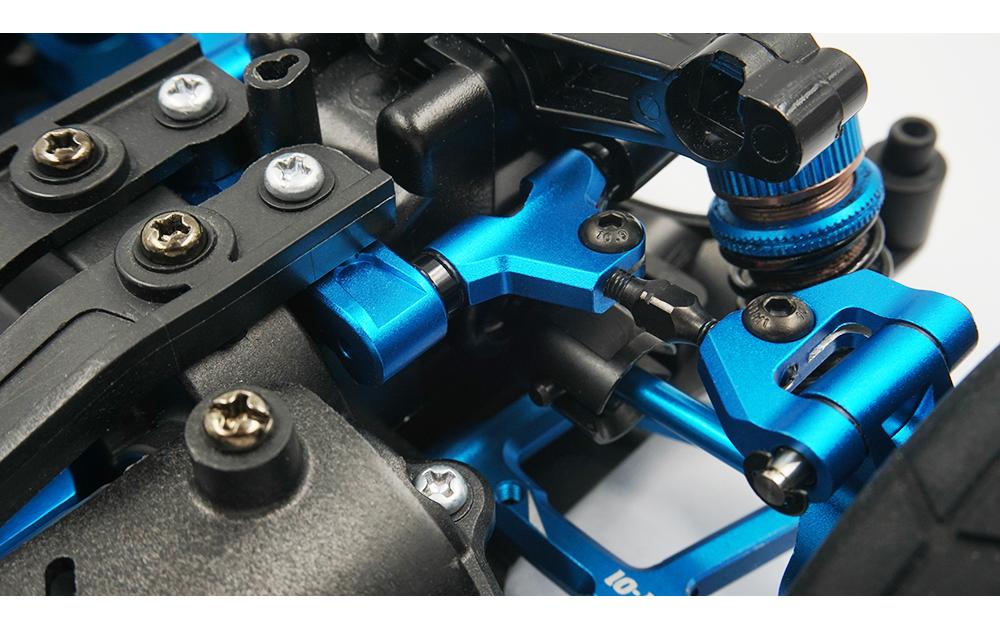 Rapid Performance Conversion Kit Blau, TT-01E<br>Aluminium Upgrade Set für Tamiya TT-01E Chassis