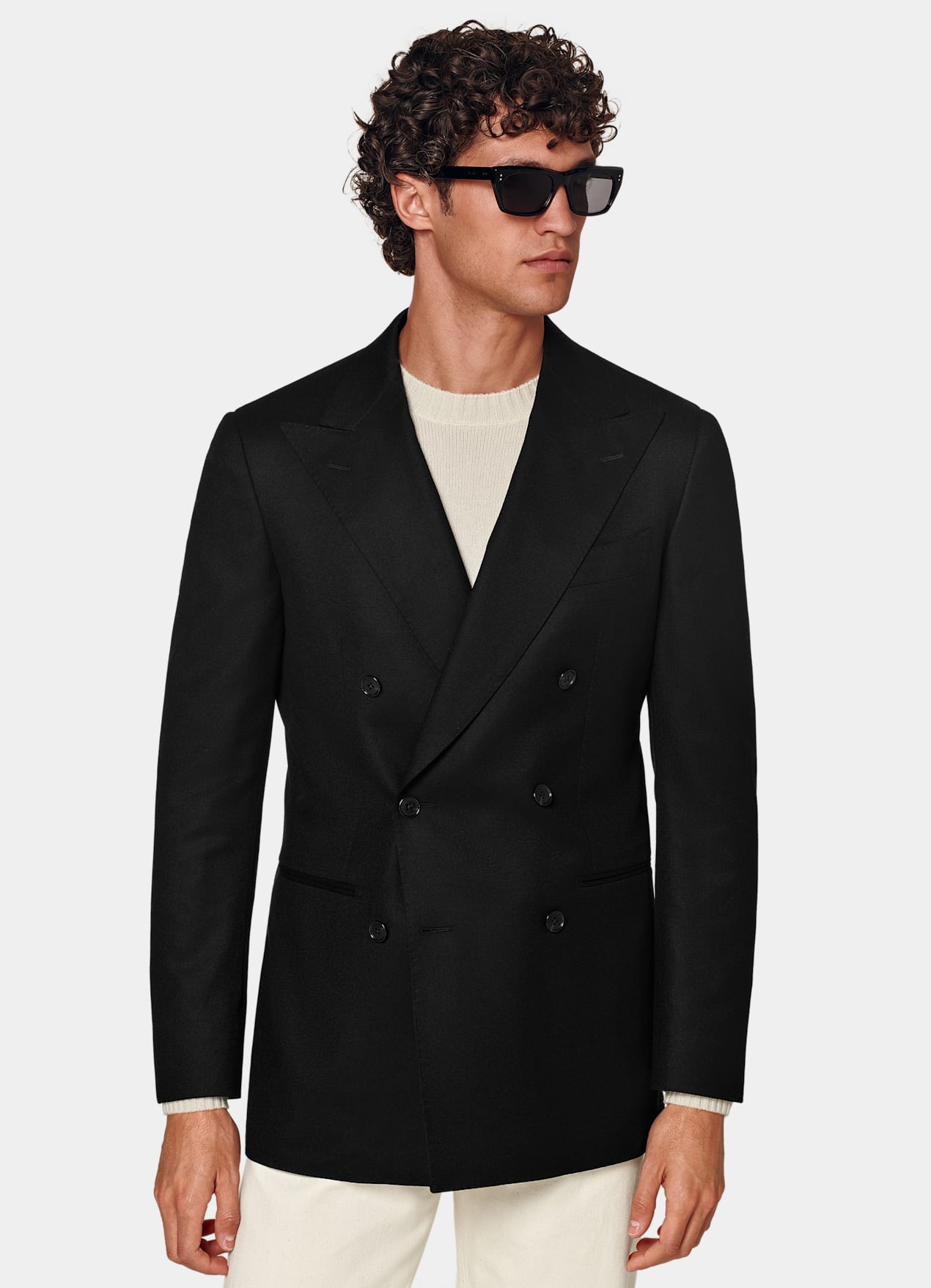 Blazer Havana coupe Tailored noir