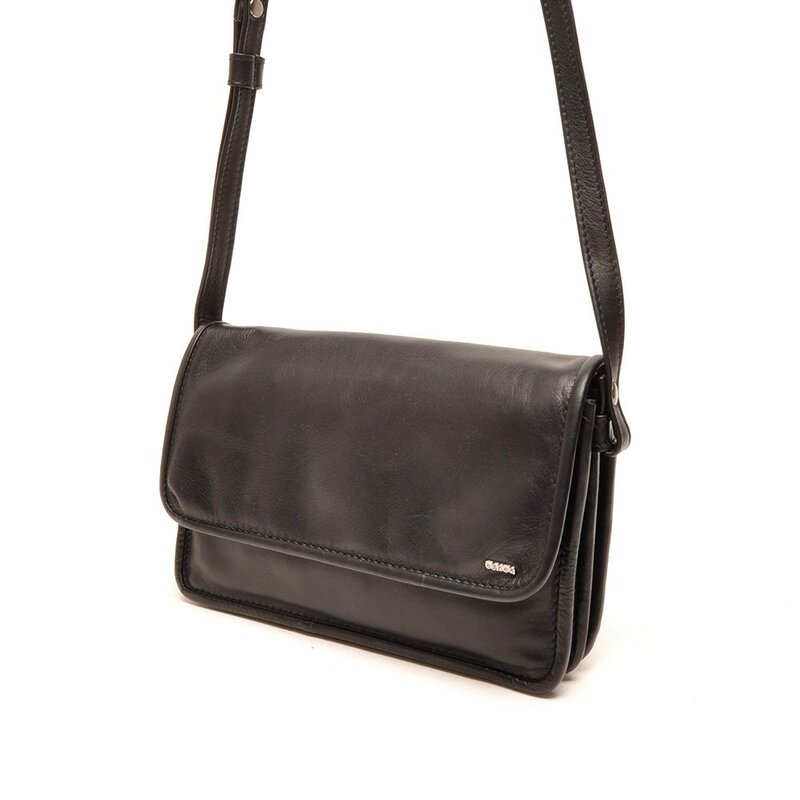 Berba Soft Crossbody Tas Zwart – Zwart
