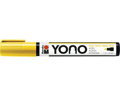 Marabu Yono marker, geel 019, 1,5-3 mm