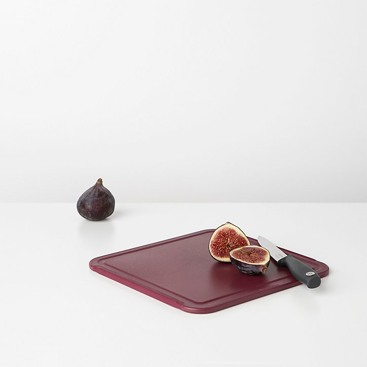 Planche à découper carré en plastique Brabantia Tasty+ aubergine