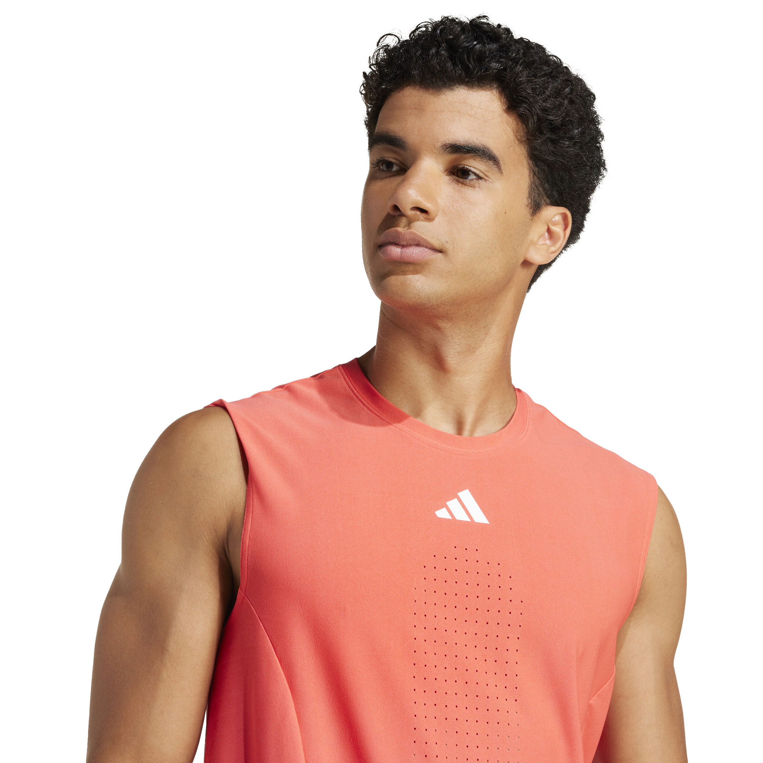 adidas Pro Débardeur Tank Top Hommes - Orange