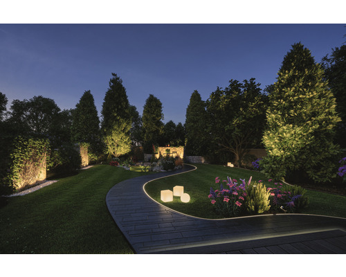 Paulmann Plug & Shine LED-strip Smarter Single Strip 1200 LED's 1400 lm 3000-6500 K RGBW+ Kleurverandering IP67 230/24 V 10 m
