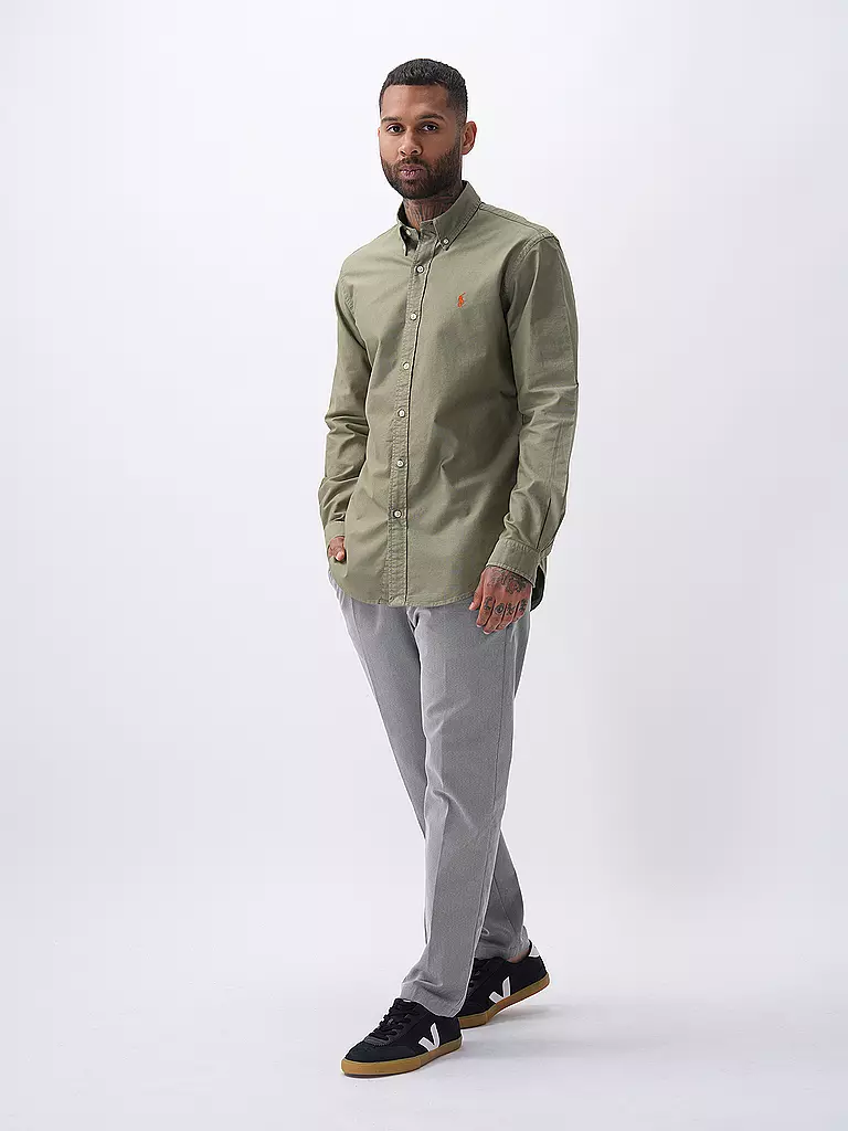 POLO RALPH LAUREN Hemd Custom Fit grün