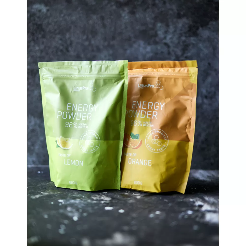 LinusPro Energy Powder Lemon - 600 g.