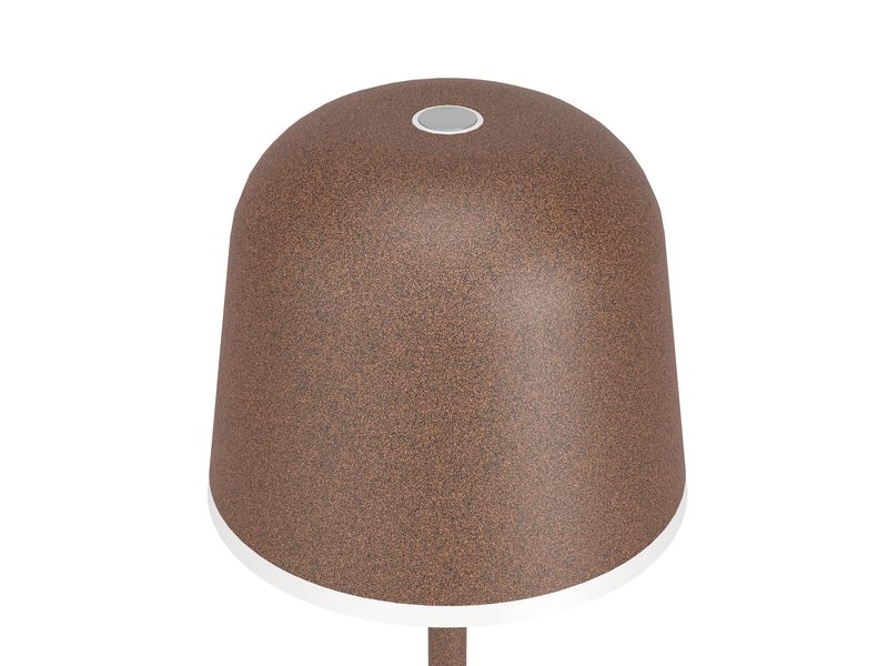 EGLO Leuchten Akku-Tischleuchte MANNERA 2.2W, 34 cm, Rostbr Tischleuchte
