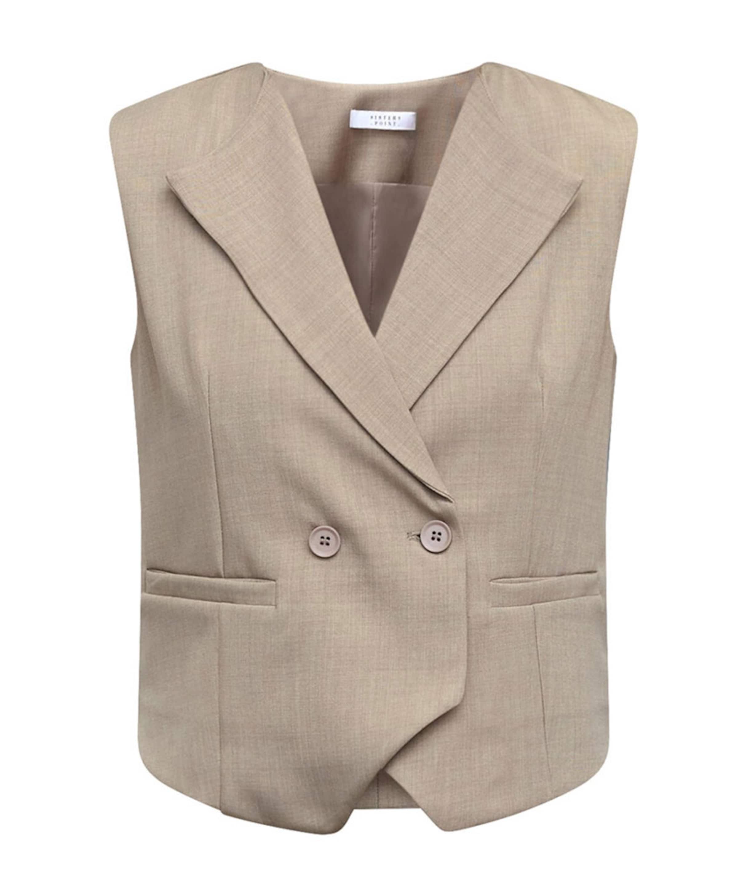 Sisters Point Dames gilet beige
