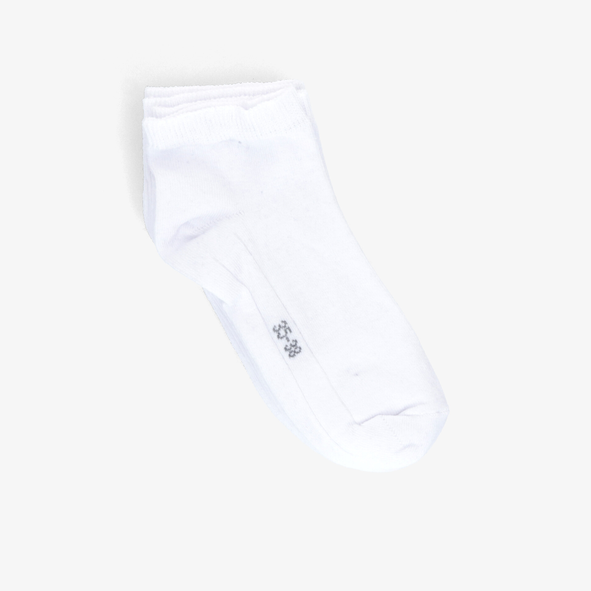 XSRY Unisex Sneakersocken weiß