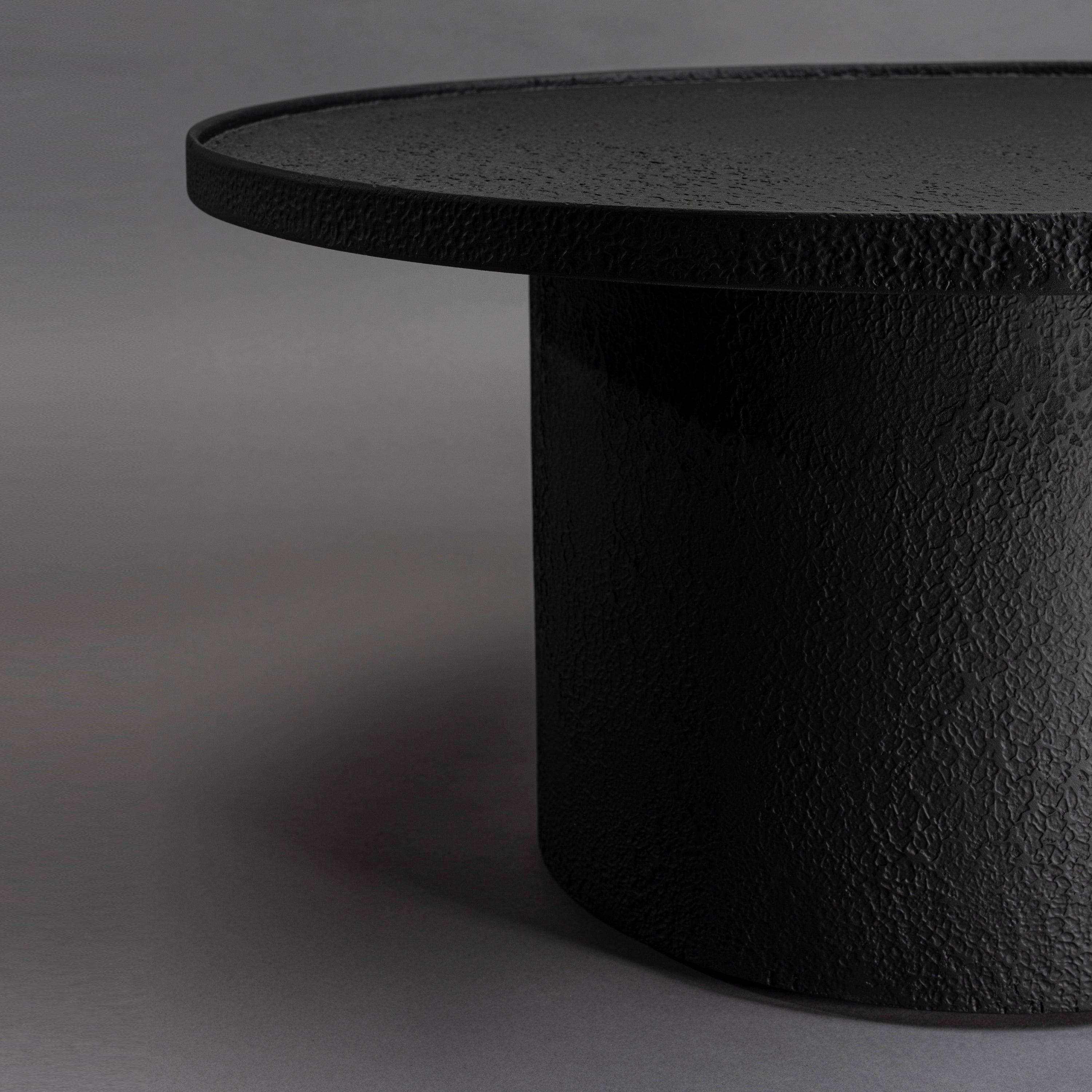 Dutchbone Winston Salontafel Rond - Zwart