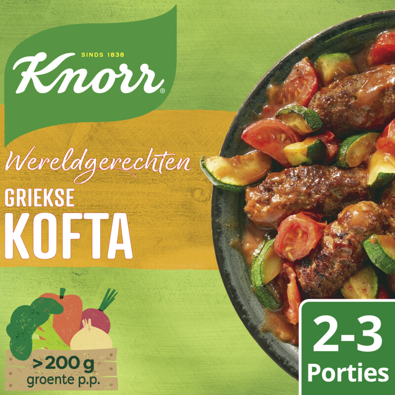 Knorr Wereldgerechten Griekse kofta