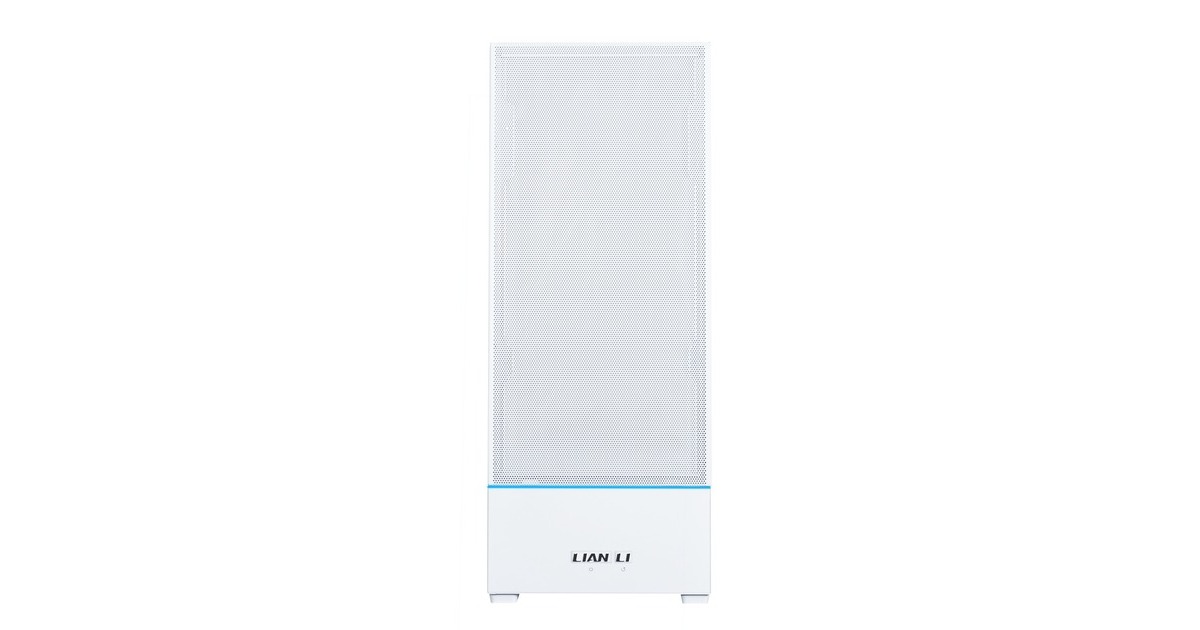 Lian LiSUP-01 midi tower behuizing  (Wit | 2x USB-A | 1x USB-C | RGB | Window)