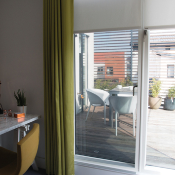 Statische zonwerende folie getint 337-5001 90x200 cm