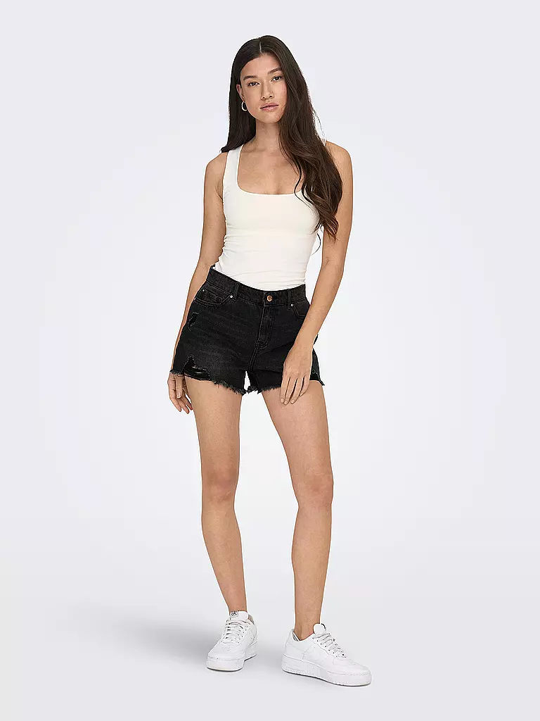ONLY Jeans Shorts ONLPACY schwarz