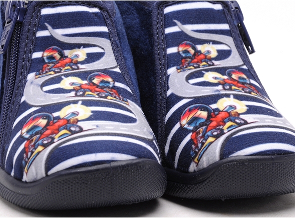 Bossi chaussons bebe graff 0048 bleu