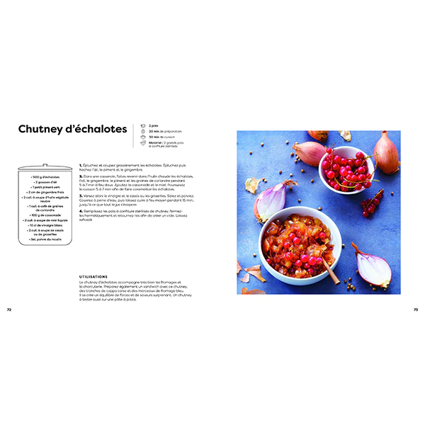 Livre Bocaux conserves Carrément Cuisine Hachette pratique